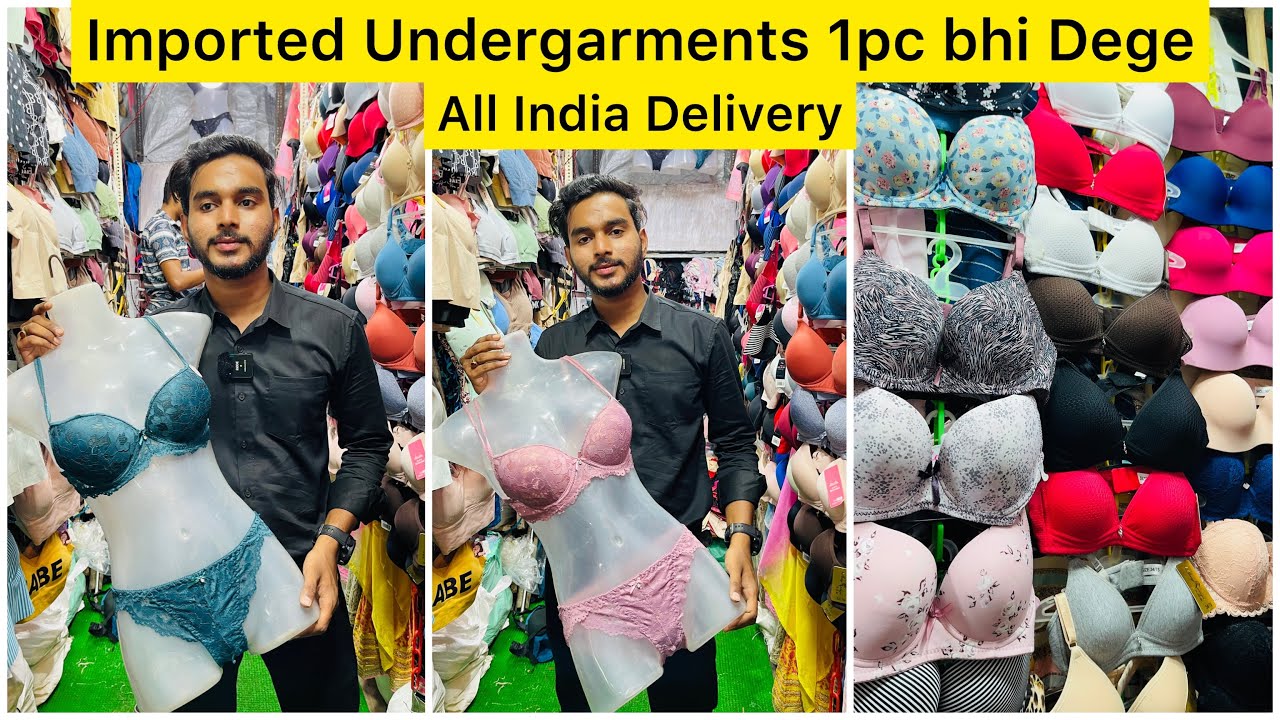Imported Bra & Panties wholesale market in Mumbai | wholesale undergarments |