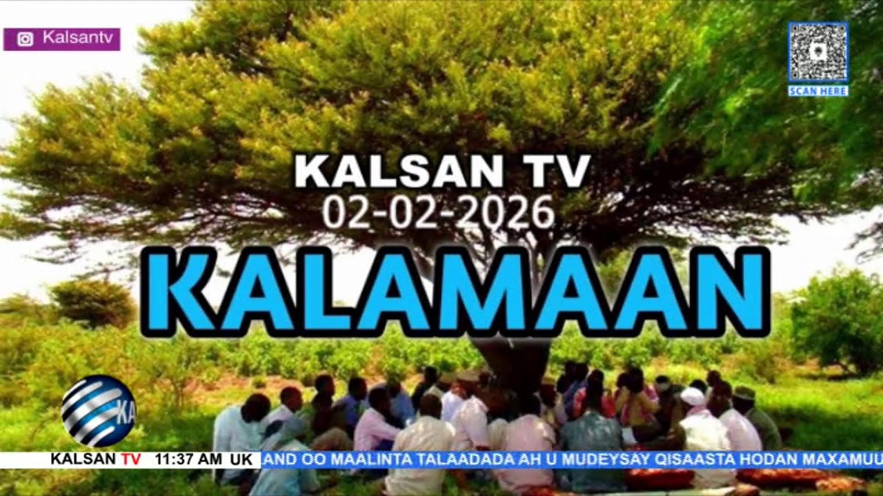 Wararka Telefishinka Kalsan Tv By: Jacfar Maxamed 03-02-2026.