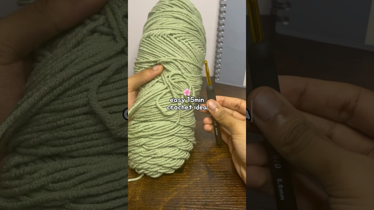 and it&rsquo;s useful! 🧸 | crochet bear coaster absolute beginners #crochet #beginner #amigurumi