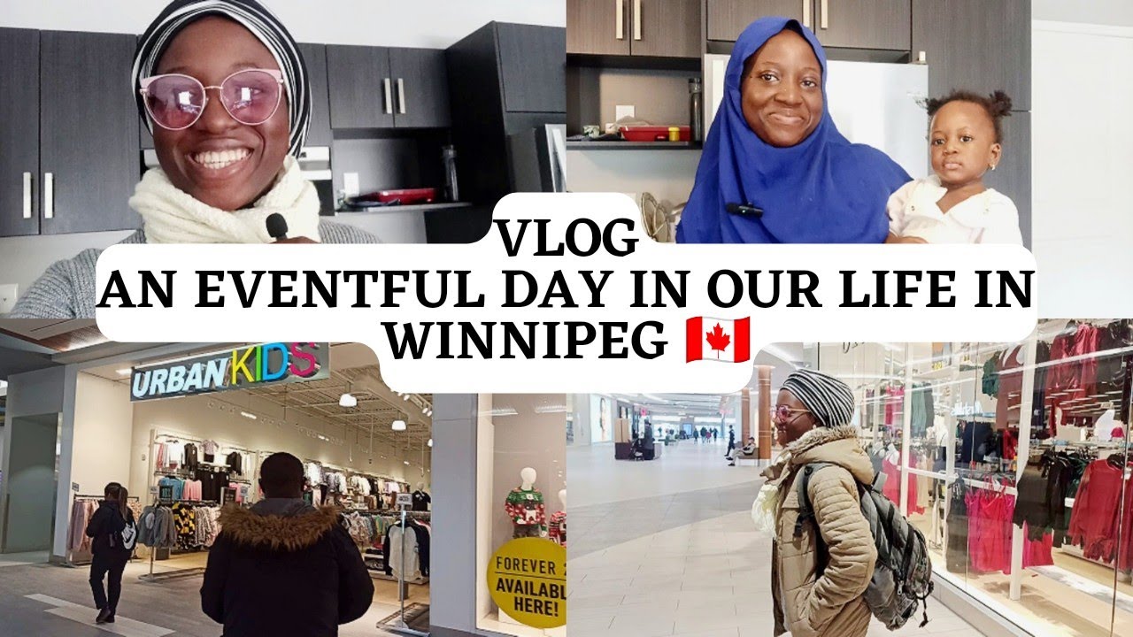 New Immigrants in Canada🇨🇦: Explore Kildonan Place, Winnipeg with us + First time eating out