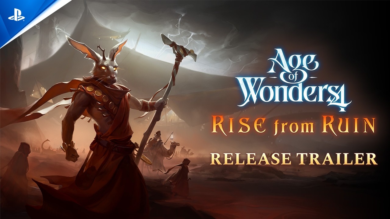 Age of Wonders 4: Rise from Ruin - Release Trailer | PS5 Games