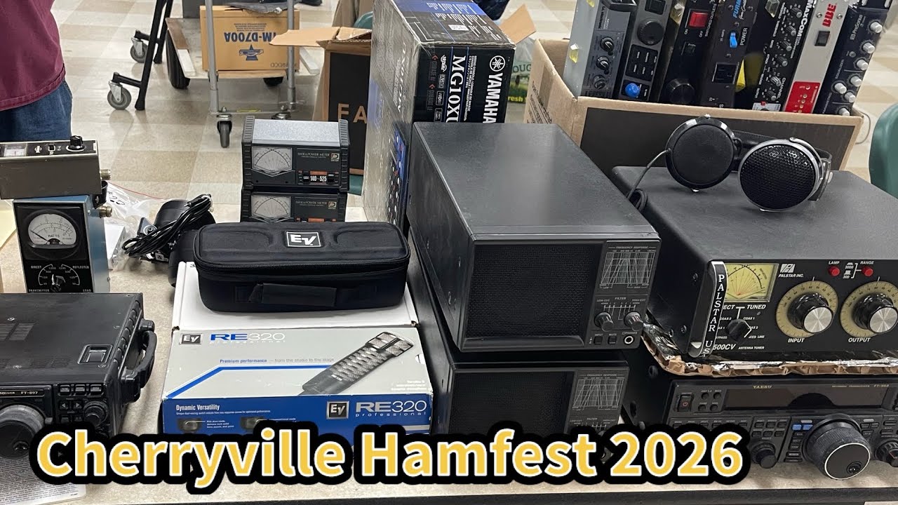 Выставка радиолюбительской техники и технологическая выставка Cherryville Hamfest and Tech Expo, ...