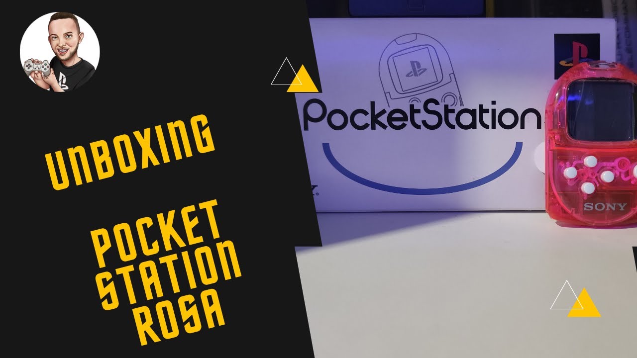 Unboxing Pocketstation rosa - Clear pink