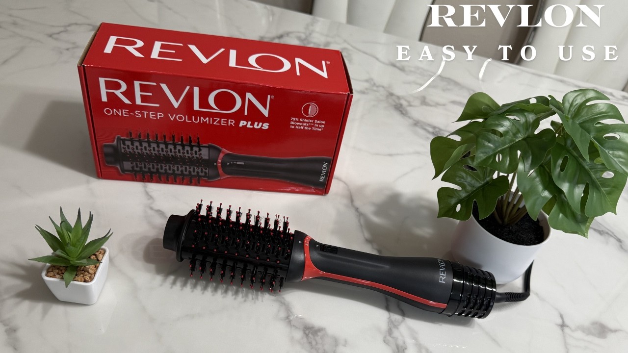 Revlon one step volumizer plus unboxing