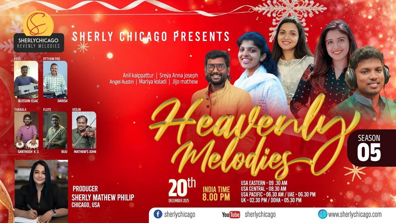 Live - Sherly Chicago Presents I Heavenly Melodies Season 5