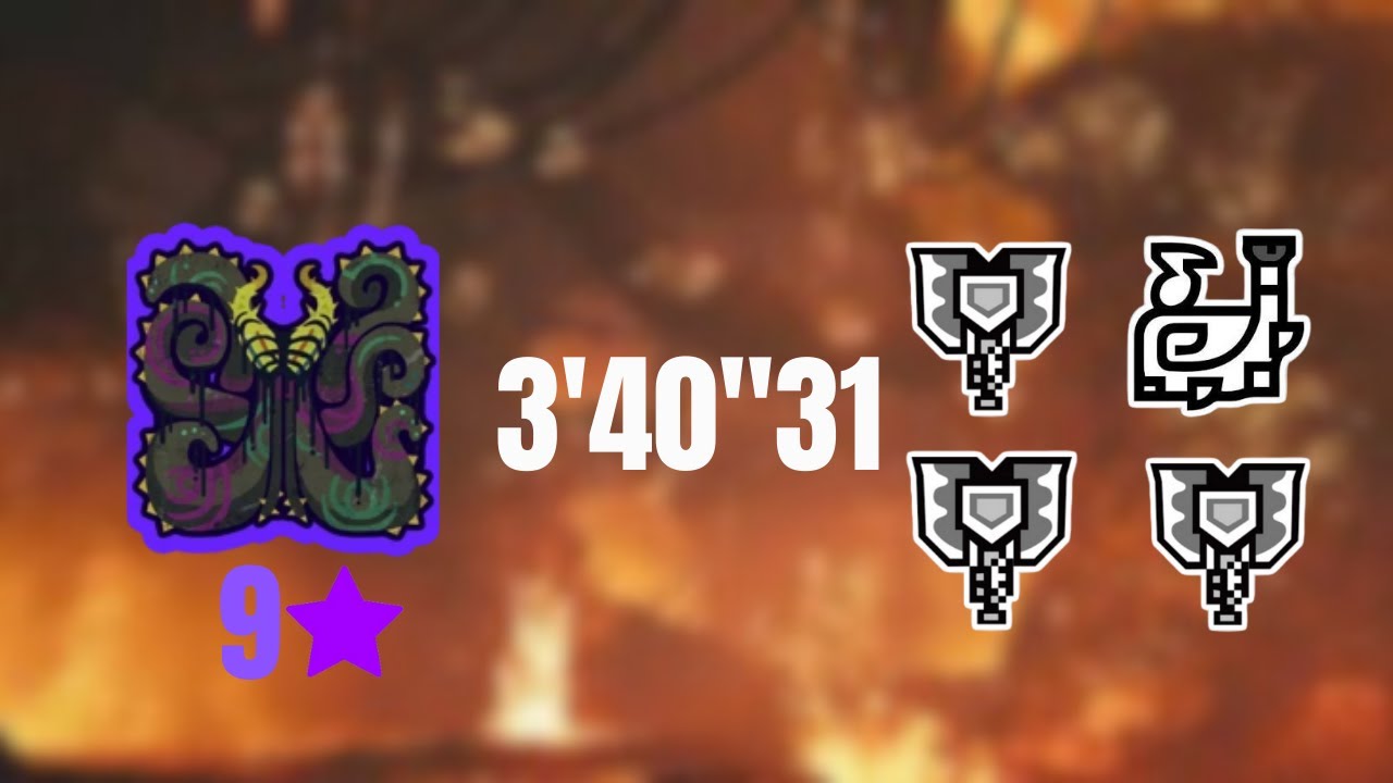 [MH Wilds] 9 star Tempered Nu Udra VS 4 Shadowhunters in 3 minutes!