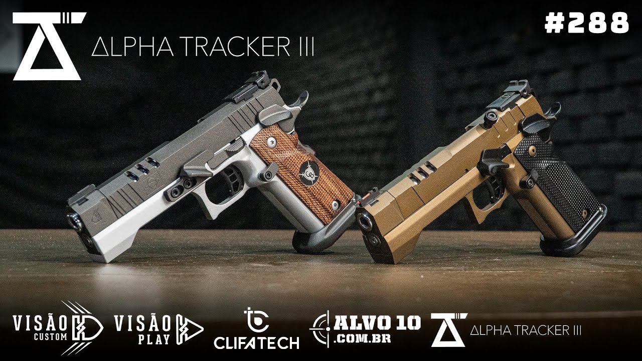 ALPHA TRACKER 3 .380 // REVIEW 288 // #visaocustom #visaoplay #review #ipsc #alphatracker