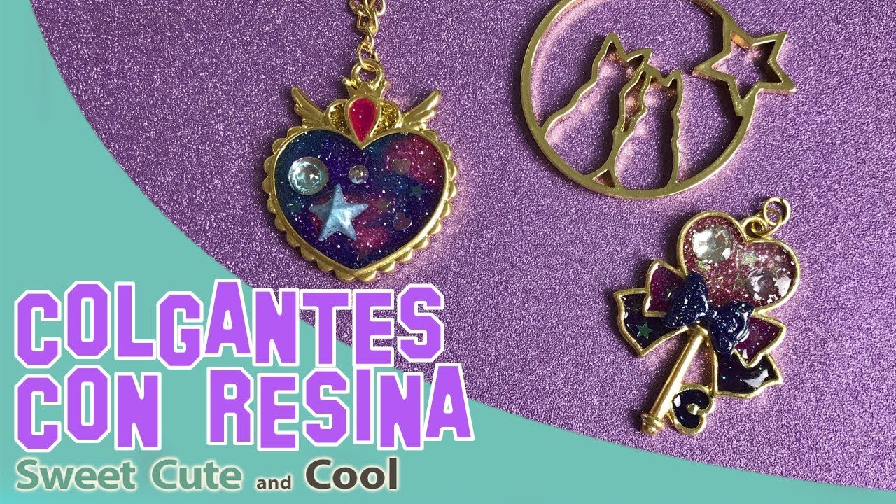 💖💖Cómo Hacer Colgantes con RESINA UV💖💖