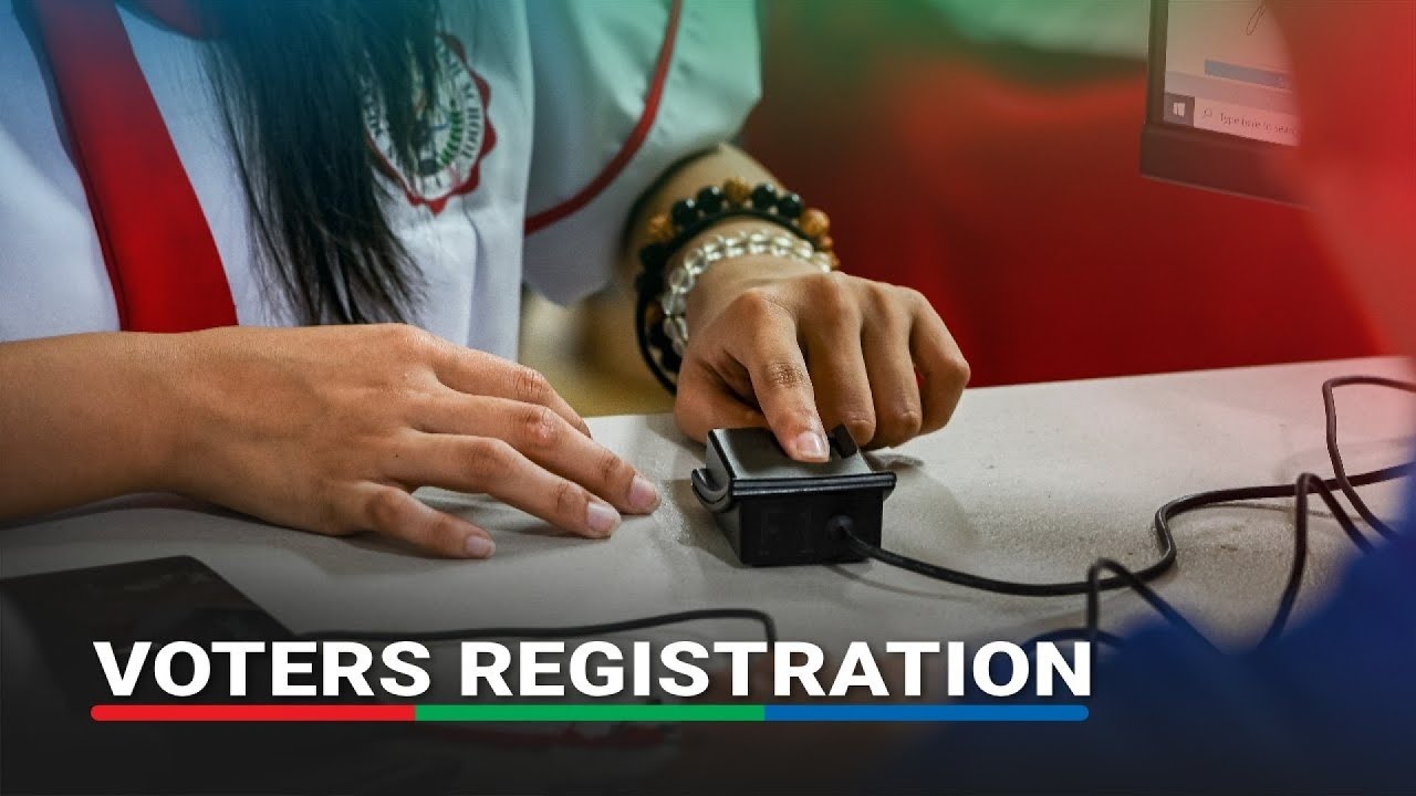 Comelec holds voters registration for 2025 Barangay-SK elections | ABS-CBN News