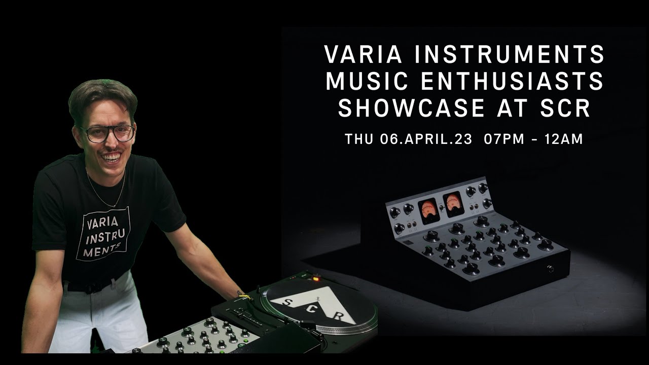 Simon Schär - VARIA Instruments Music Enthusiasts Showcast at SCR with RDM40