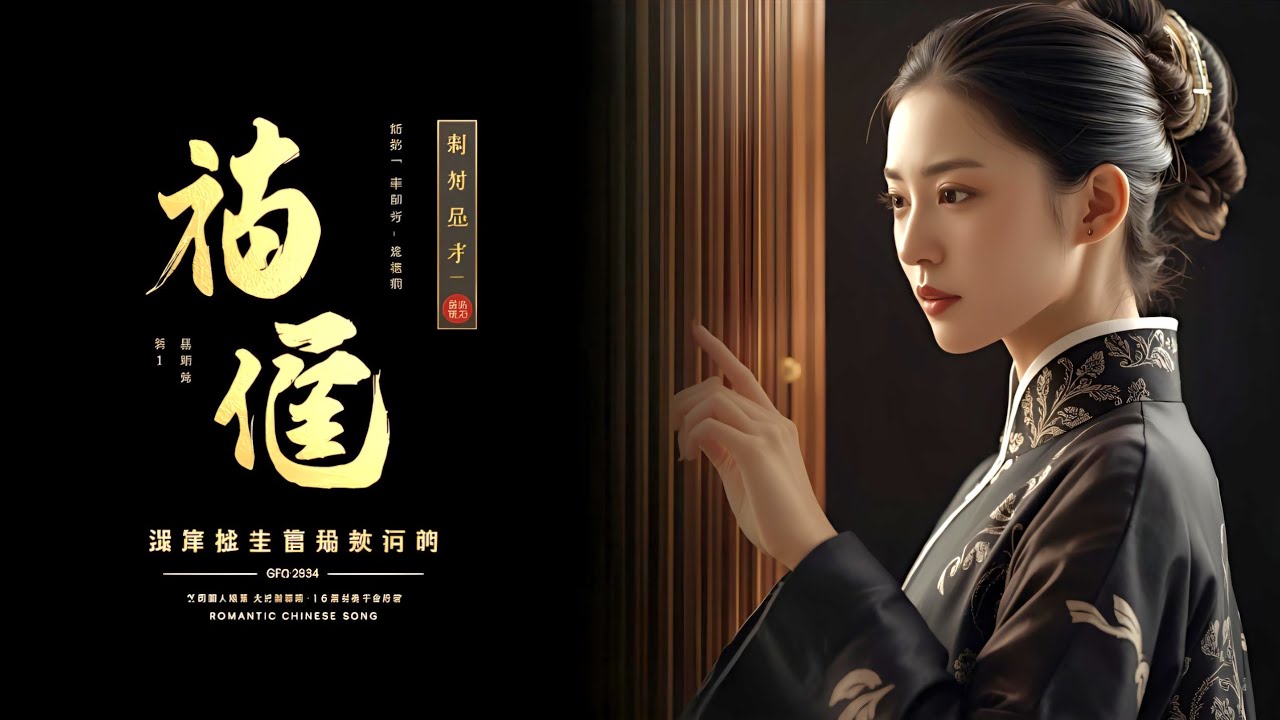 💔 《落在心底的痛楚 | 深情又讓人心碎的華語情歌》| 夜色深深：古筝缓缓沉入心底 #chinesesong