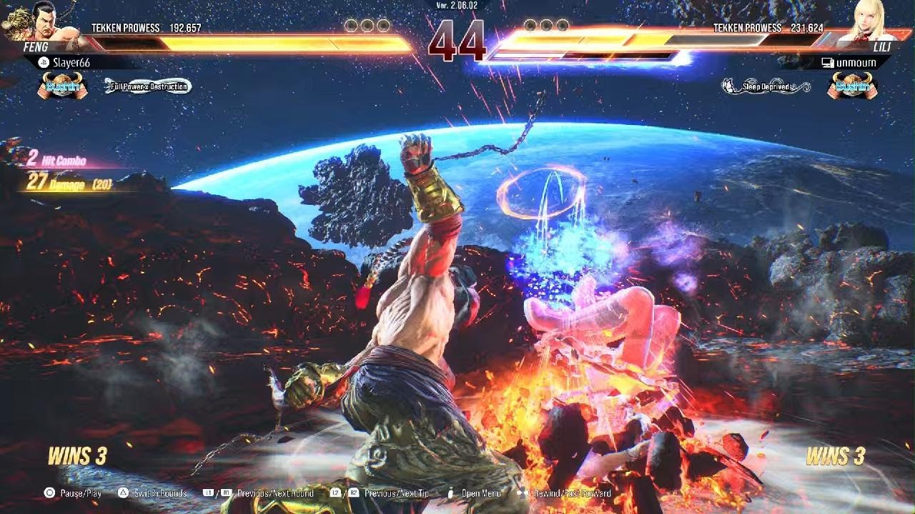 TEKKEN 8 - Feng vs Lili Online Replay