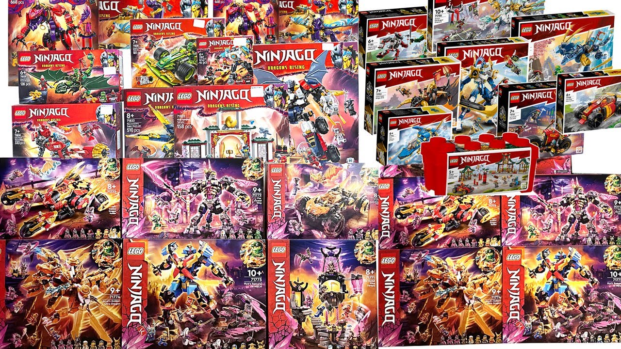 All LEGO NINJAGO 2022 - 2025 Huge Compilation/Collection