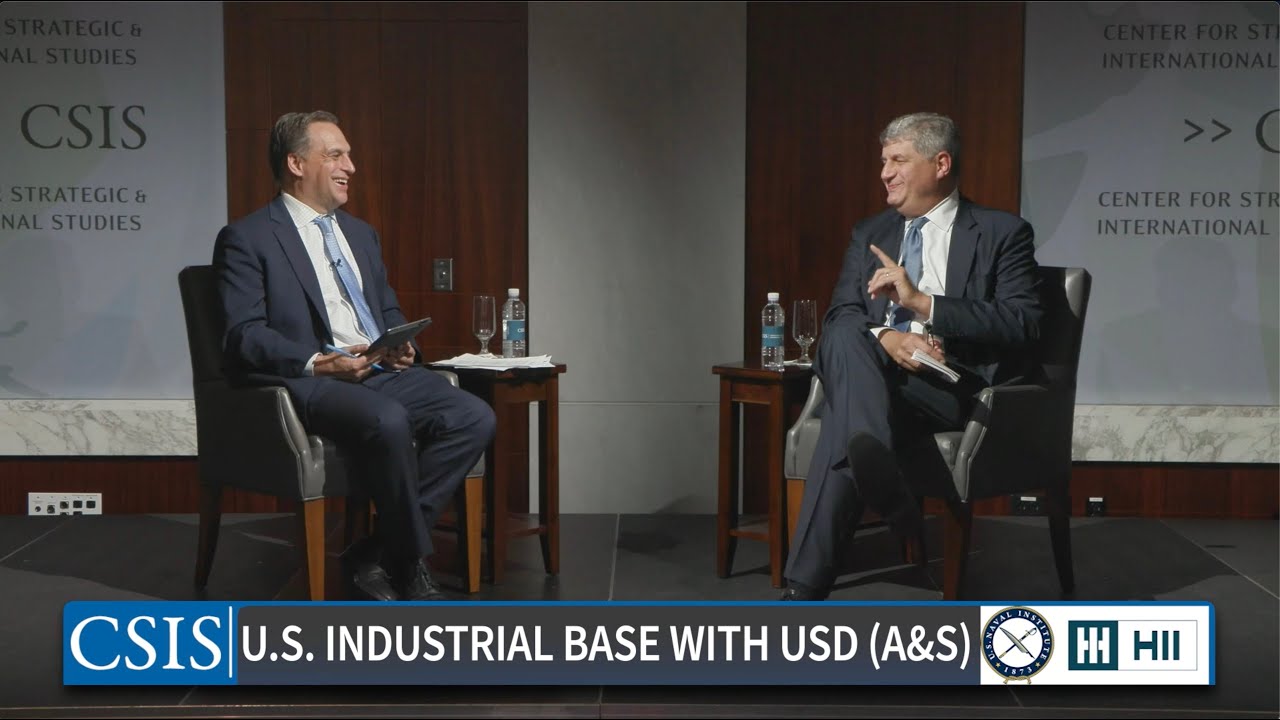 Strengthening the U.S. Industrial Base with Hon. Dr. William A. LaPlante
