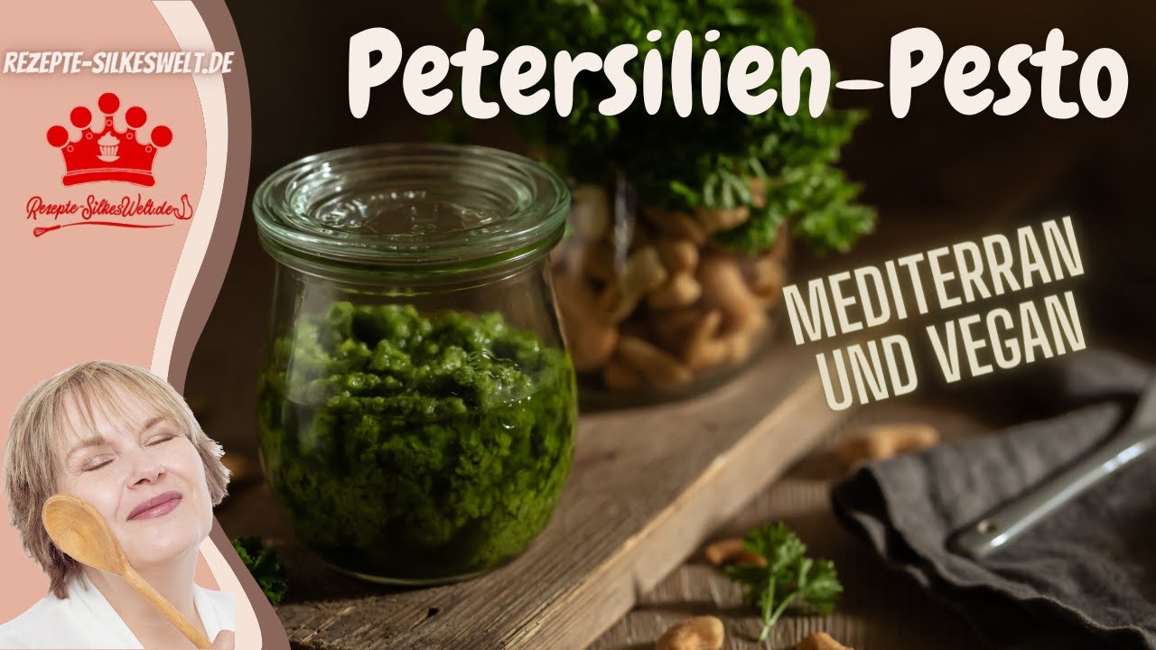 Dieses Pesto wirst Du lieben! Schnelles Petersilien-Pesto #Silkeswelt