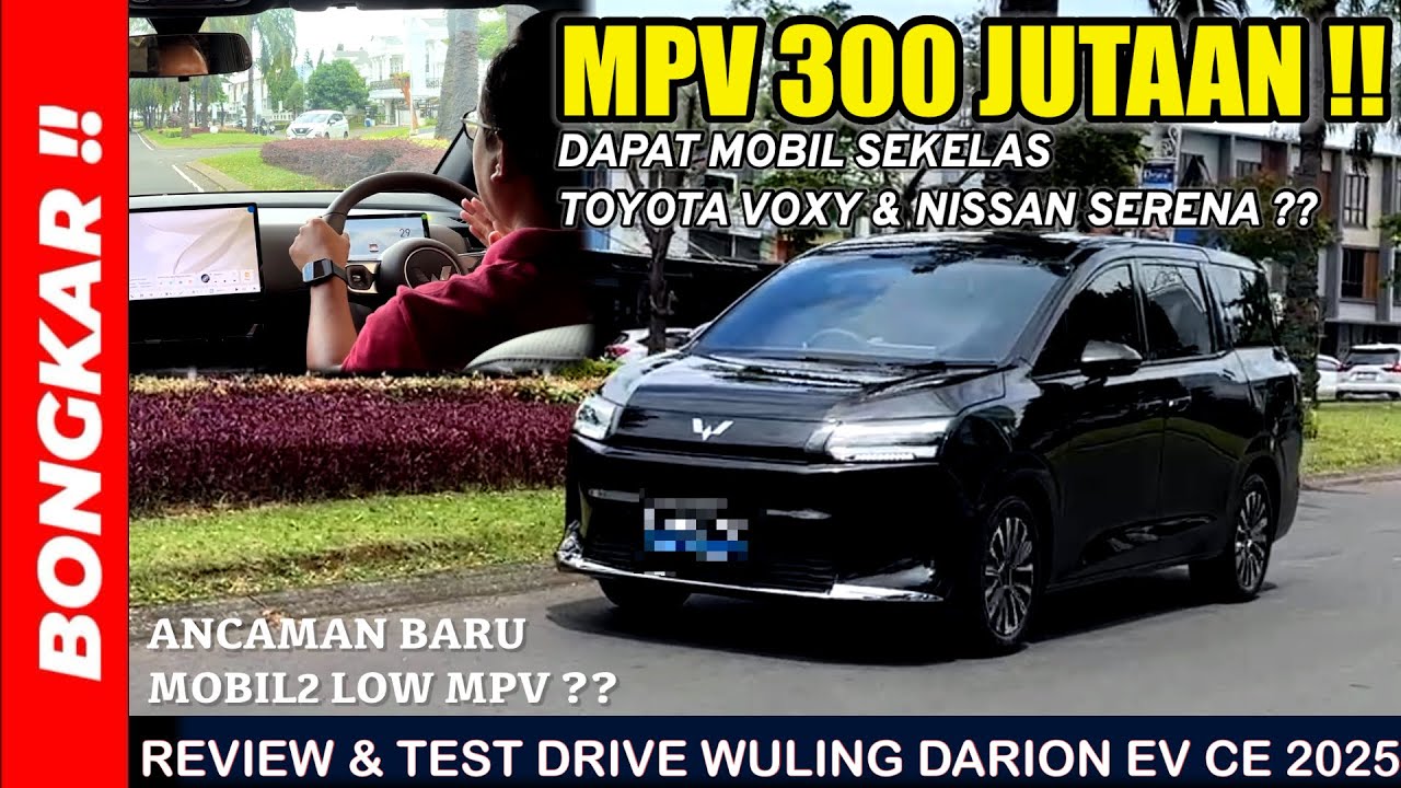 Bongkar !! REVIEW & TEST DRIVE WULING DARION EV CE 2025 || REVIEW EXTERIOR & INTERIOR TIPE TERMURAH