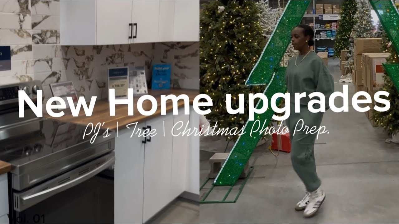 Christmas PJ & Tree Hunt + New Home Fixtures Inspo