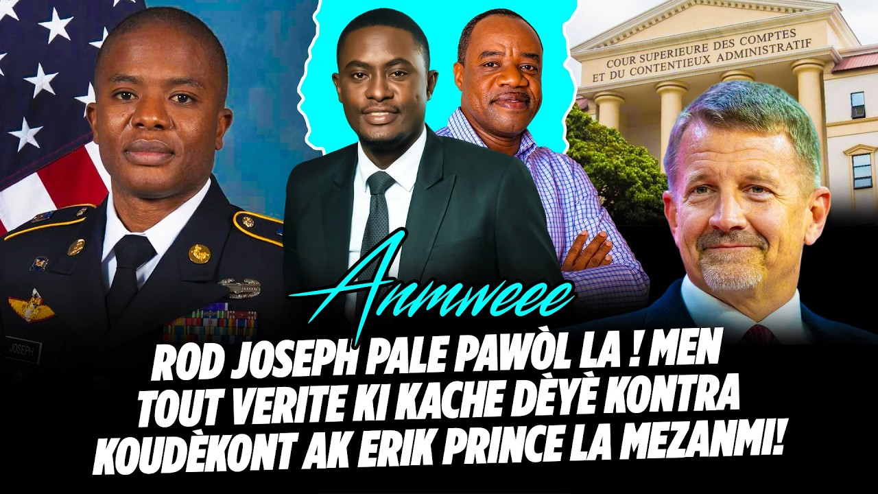 ROD JOSEPH PALE PAWÒL LA ! MEN TOUT VERITE KI KACHE DÈYÈ KONTRA KOUDÈKONT AK ERIK PRINCE LA MEZA