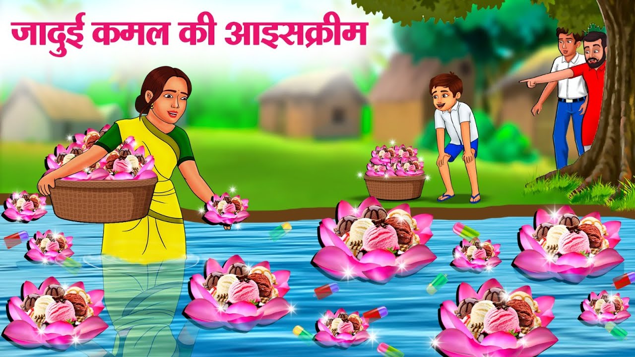 Magical Lotus Ice Cream | Hindi Stories | Story In Hindi | Hindi Kahaniya | Kahani In Hindi