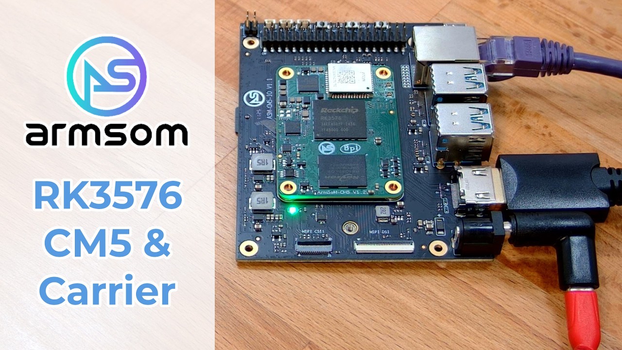 Обзор ArmSoM CM5: вычислительный модуль RK3576 с реальной совместимостью с CM4