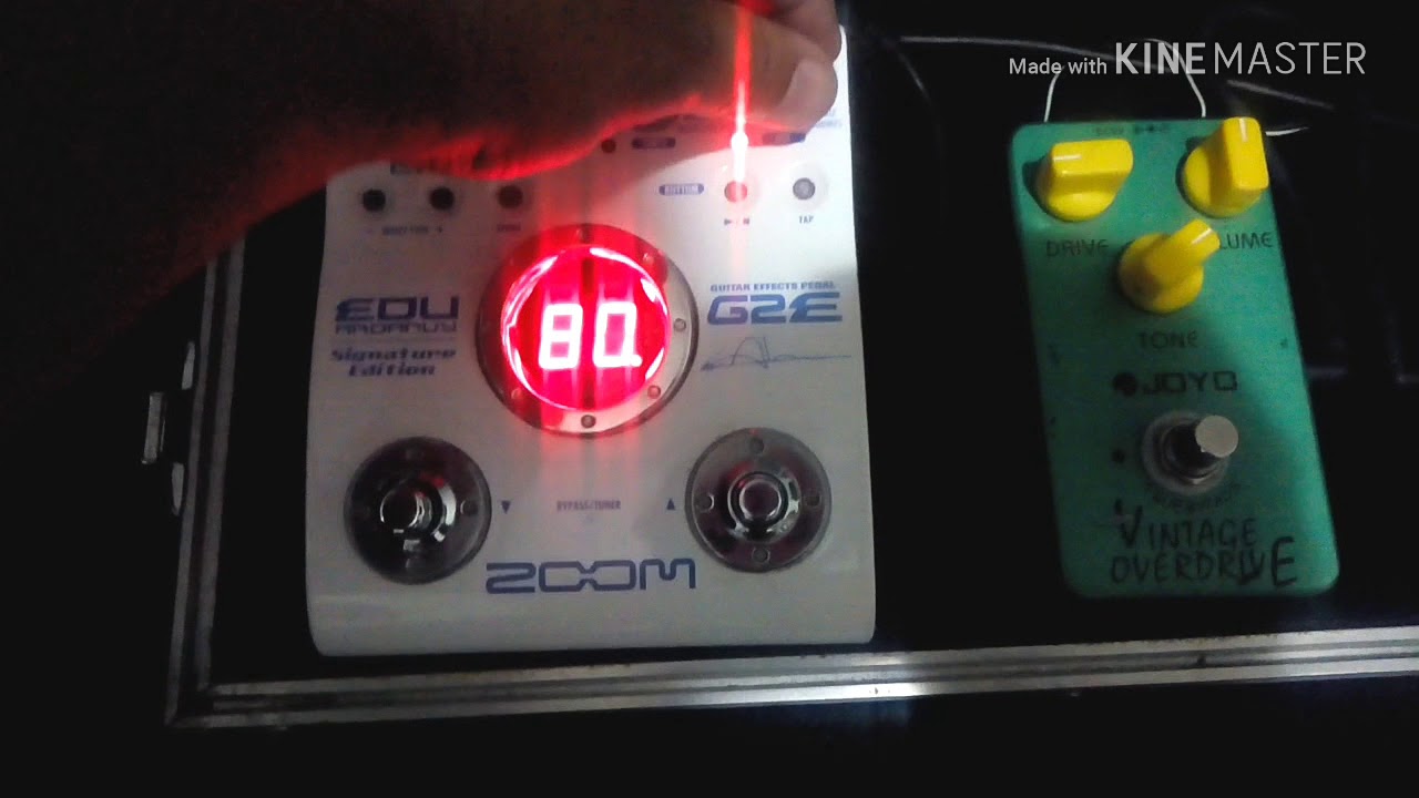Drive para worship da pedaleira zoom g2 ardanuy.