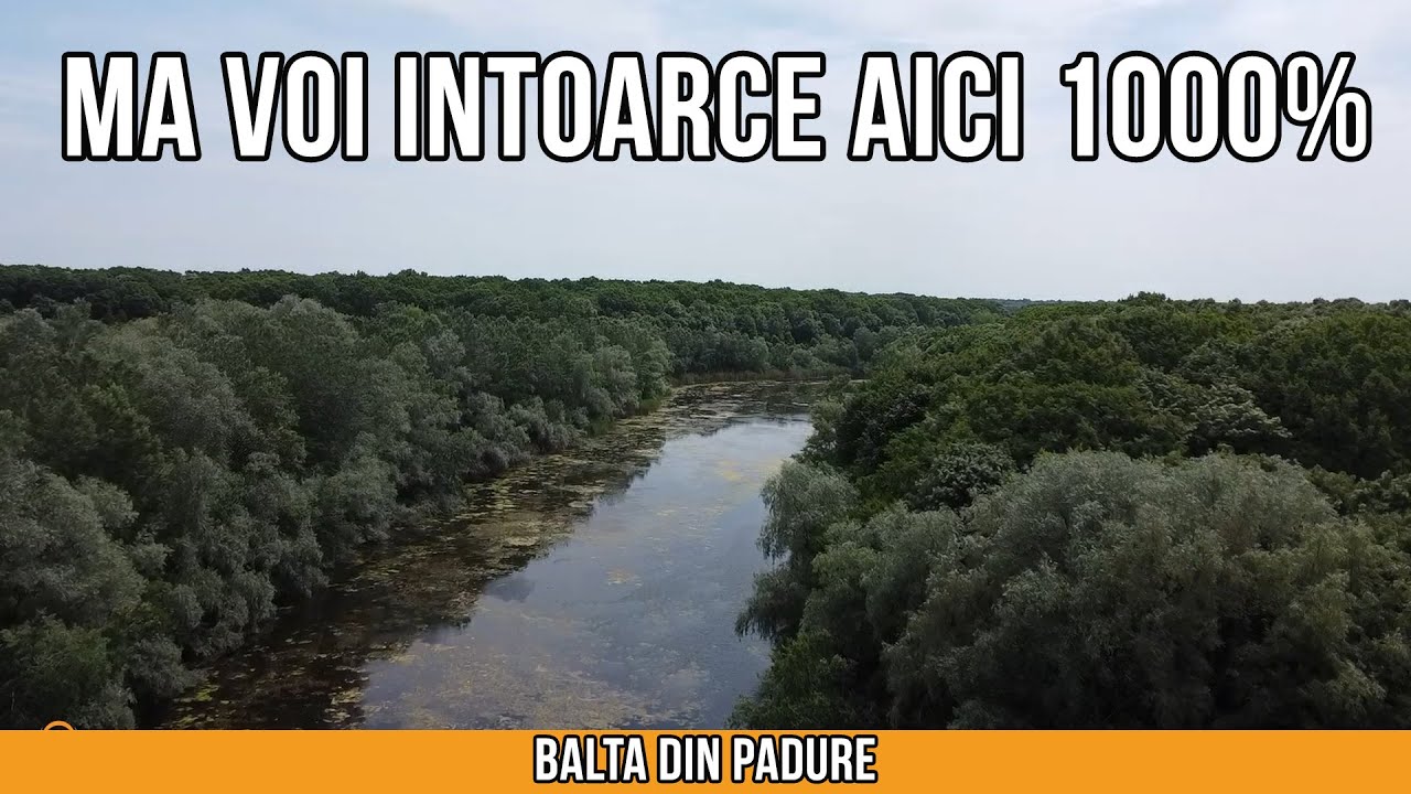 Pescuit la pluta pe balta salbatica, pe langa Bucuresti - primara oara pe o balta salbatica