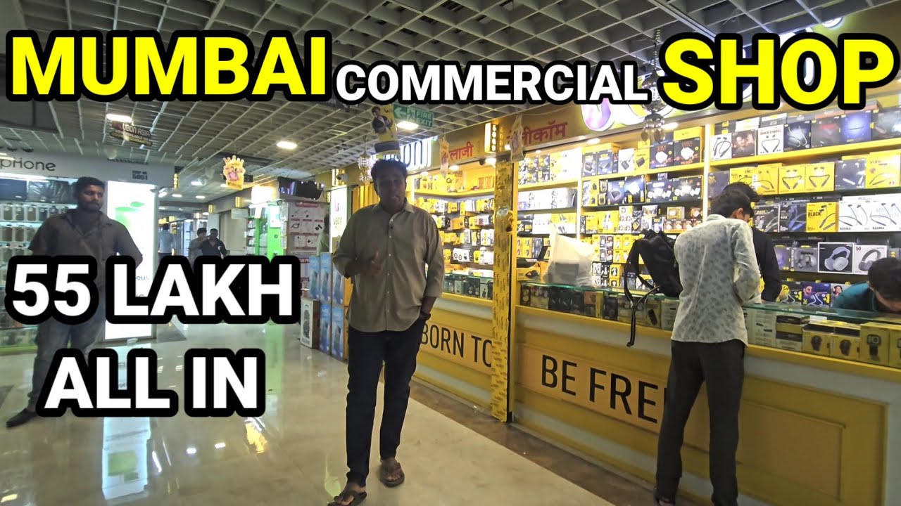 Mumbai Shop readytomove 55 lakh all in, 25000 pm rent