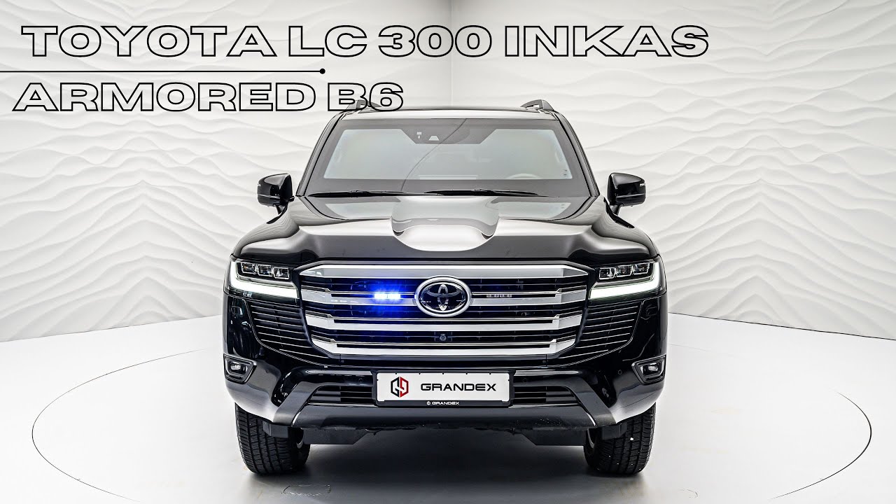 Toyota Land Cruiser 300 Armored by INKAS | B6 Protection & Ultimate Reliability