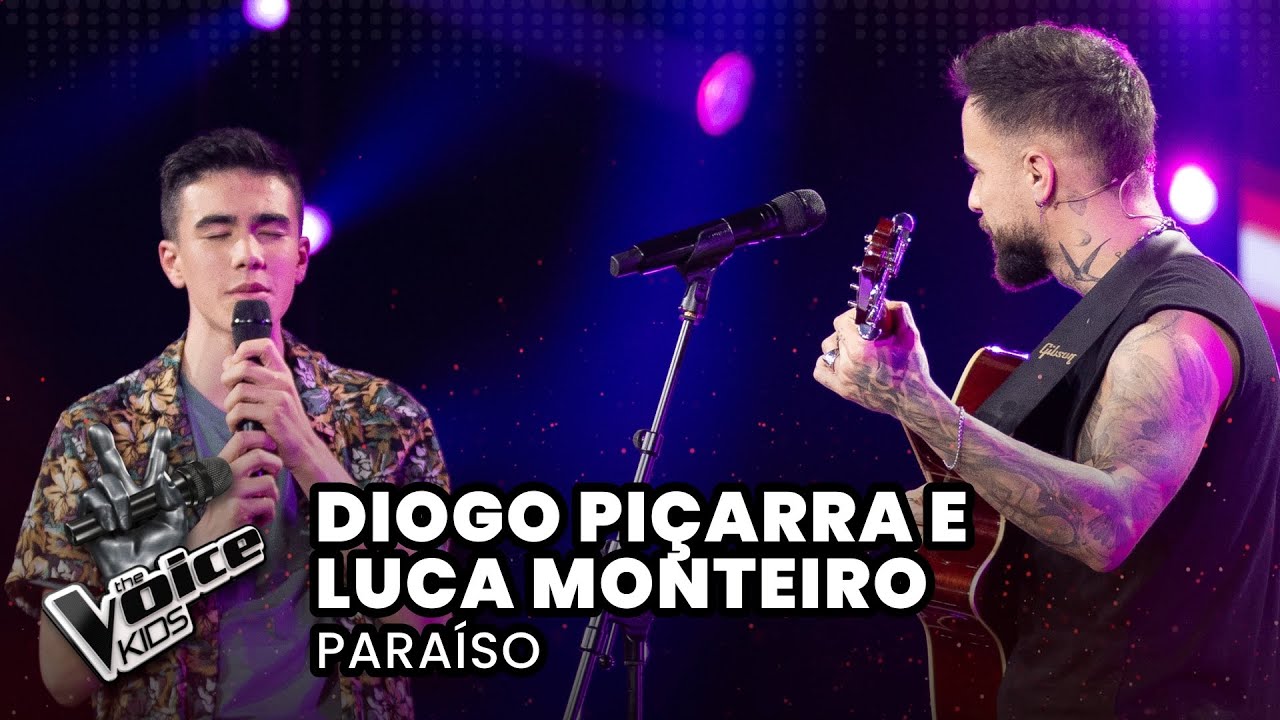 Diogo Piçarra e Luca Monteiro - “Paraíso” | Provas Cegas | The Voice Kids Portugal 2025