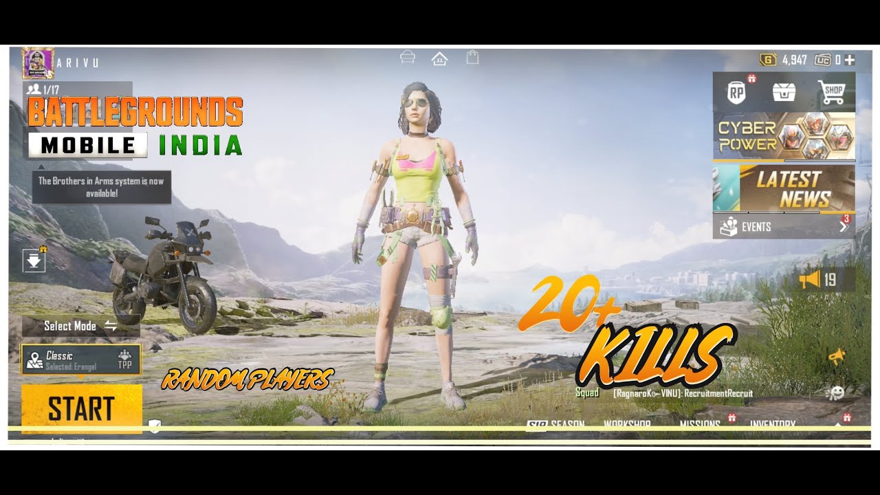 [Tamil] BGMI :  stream | Playing Squad | Streaming with Turnip | Random Players