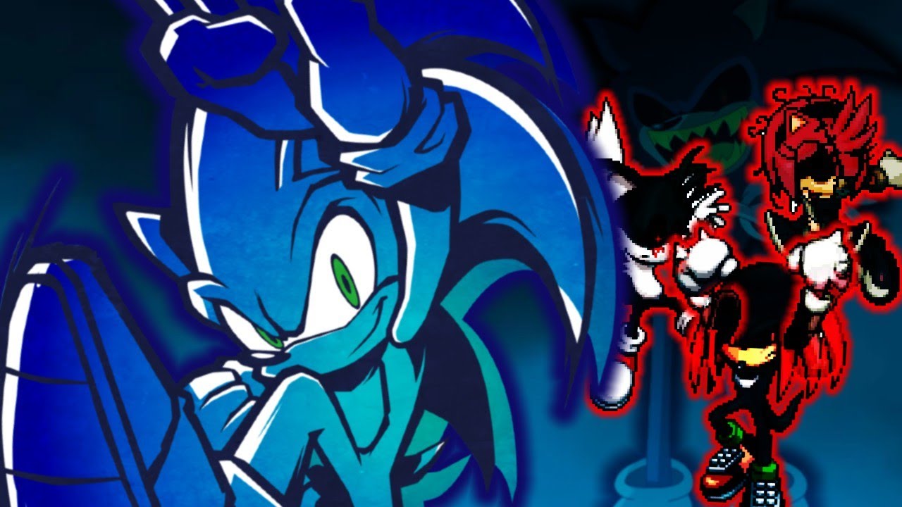 Sonic (Frontiers) vs Sonic.Exe | Nightmare | feat. @Electr1c_Shxde & @YourTooSlow665