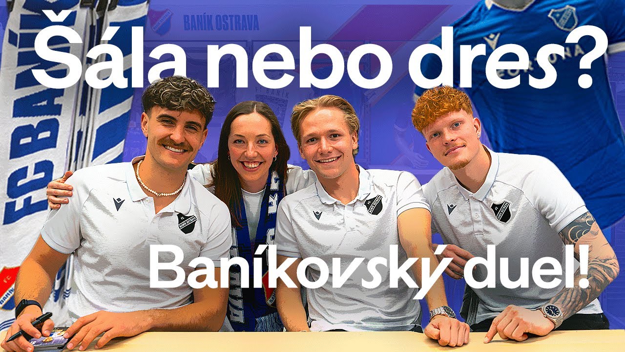 🔥 ŠÁLA vs. DRES! Souboj @fcbanikostrava1922  merche! Baníkovci rozhodují + SOUTĚŽ o podepsaný míč!⚽