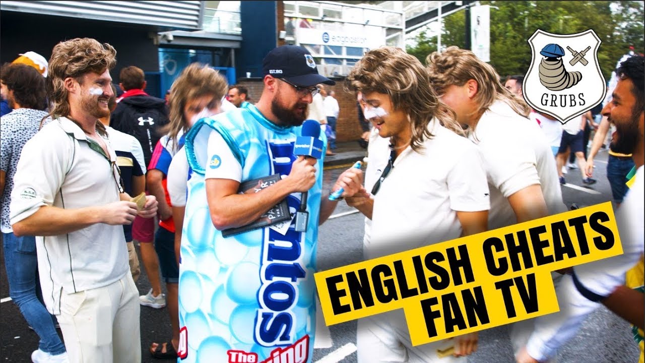 Grubs on Tour &ndash; England are Cheats Fan TV