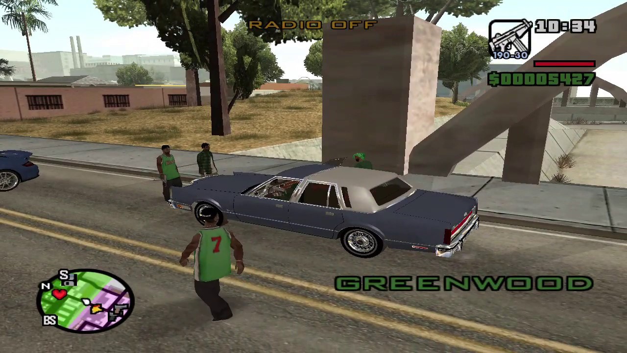 GTA San Andreas - Gang Wars (Vagos' Territories) HD