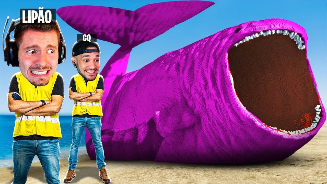 LIPÃO e GQ fugindo de um MEGA BLOOP! (Stormworks)