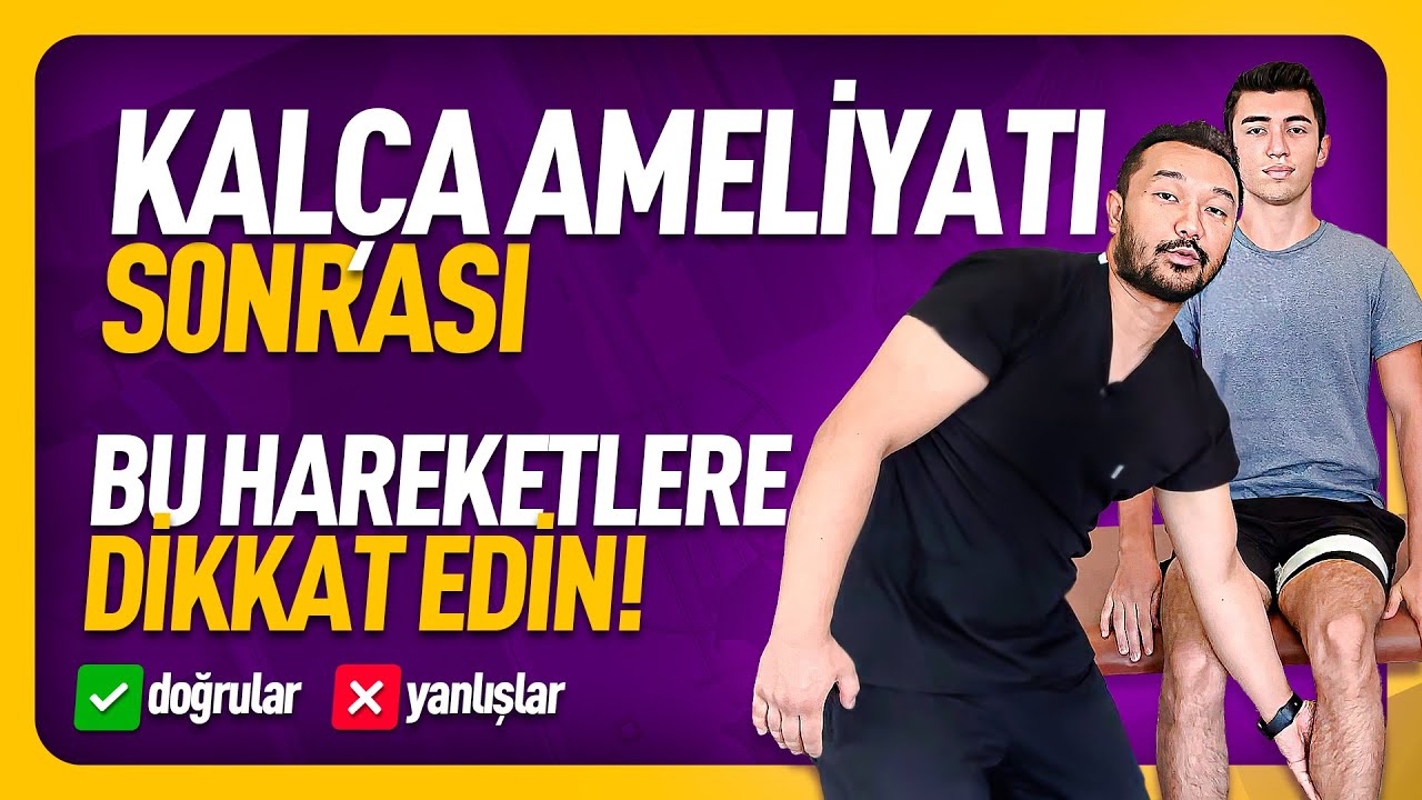 Kalça Ameliyatı Sonrası Dikkat Edilmesi Gerekenler