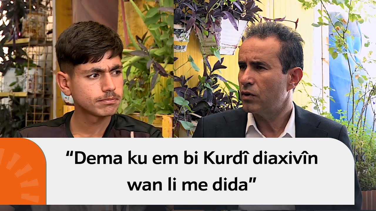 Hevpeyvîna li gel Kurd ê Êzidî Rewend Nayîfê ku ji destê DAIŞê hat rizgarkirin
