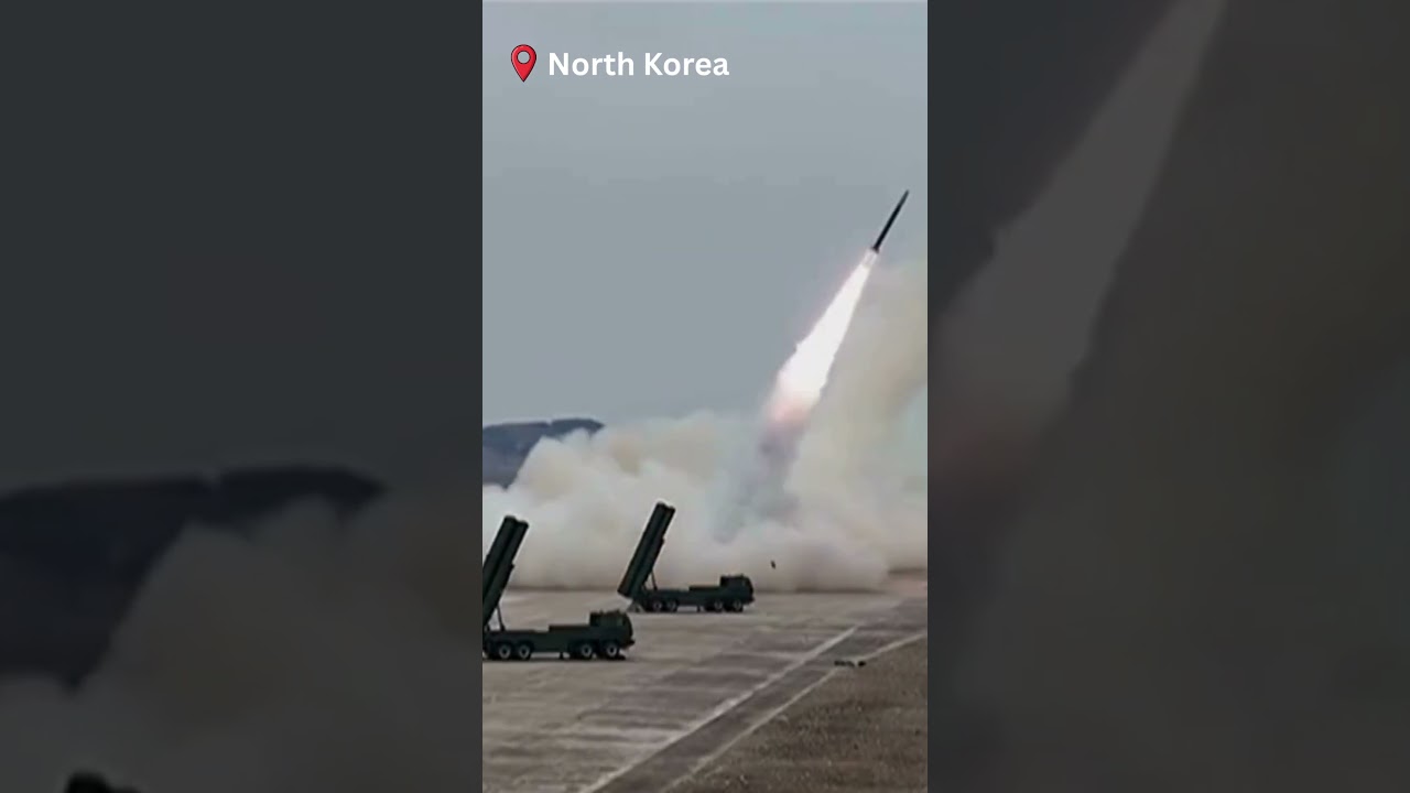 North Korean Leader Kim Jong Un And Daughter Watch Live Fire-Test Of Rocket Launch Systems