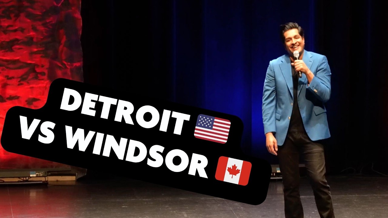 Шугар Сэмми: 🇺🇸 Детройт против Виндзора 🇨🇦 | Стендап-комедия