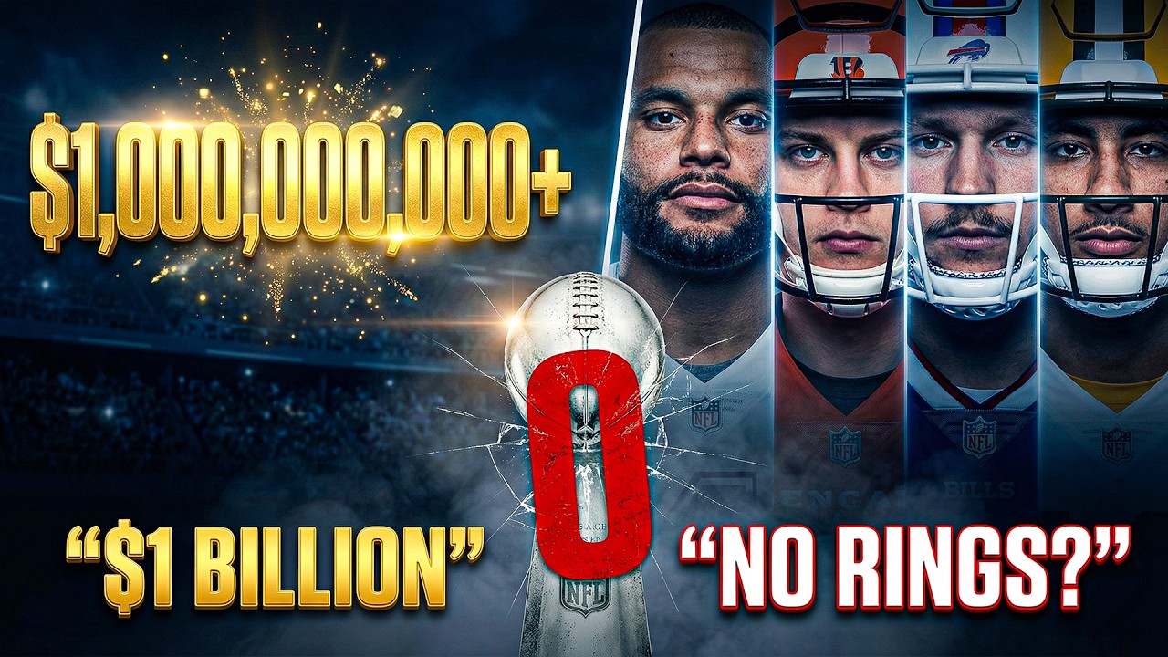 $1 Billion, Zero Rings: The Brutal Truth About the NFL’s Highest-Paid Quarterbacks