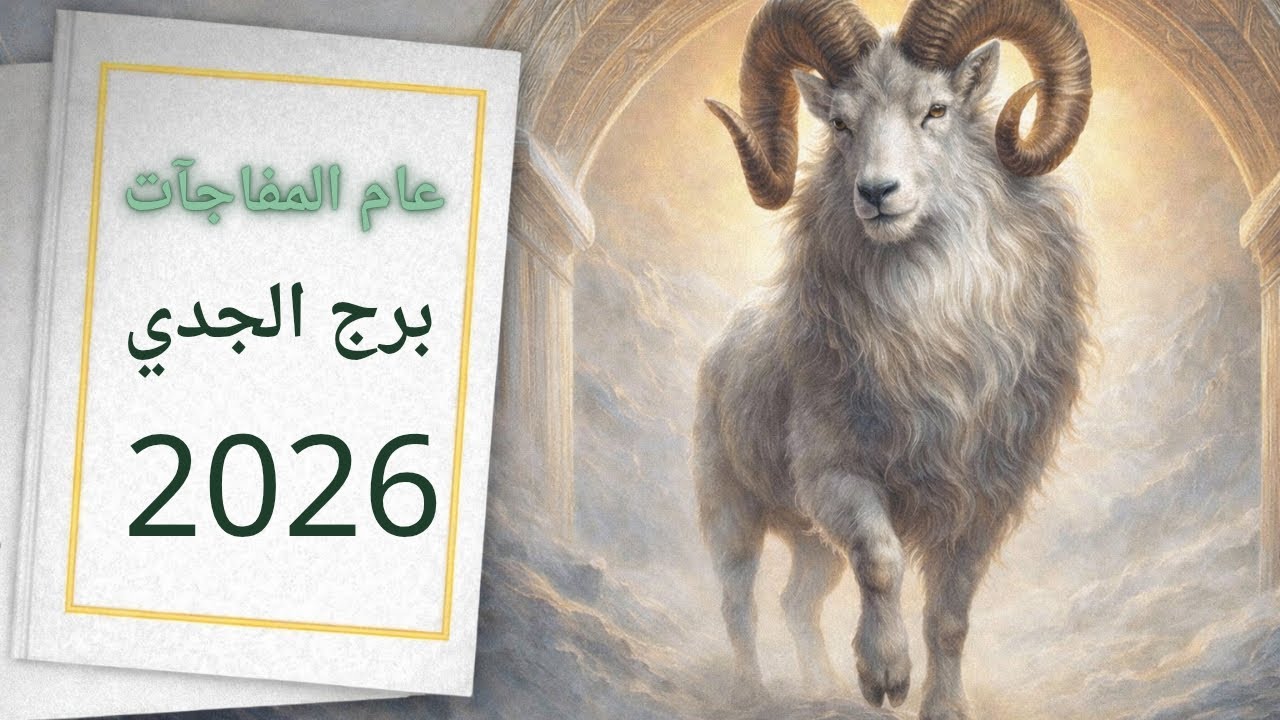 برج الجدي جهز حالك 2026 عام المفاجآت