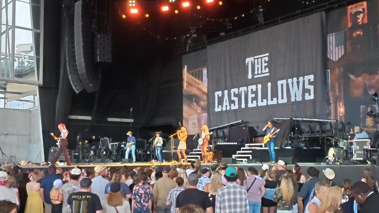 Концерт группы The Castellows, Budweiser Stage, Торонто, Канада, 17 июля 2025 года (4K широкоугол...