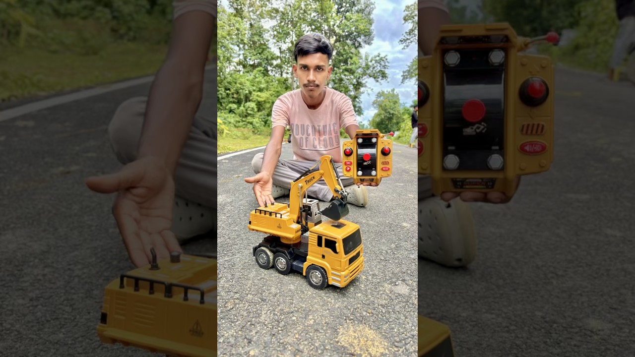 Rc Jcb Fitting Truck Unboxing 😱😲