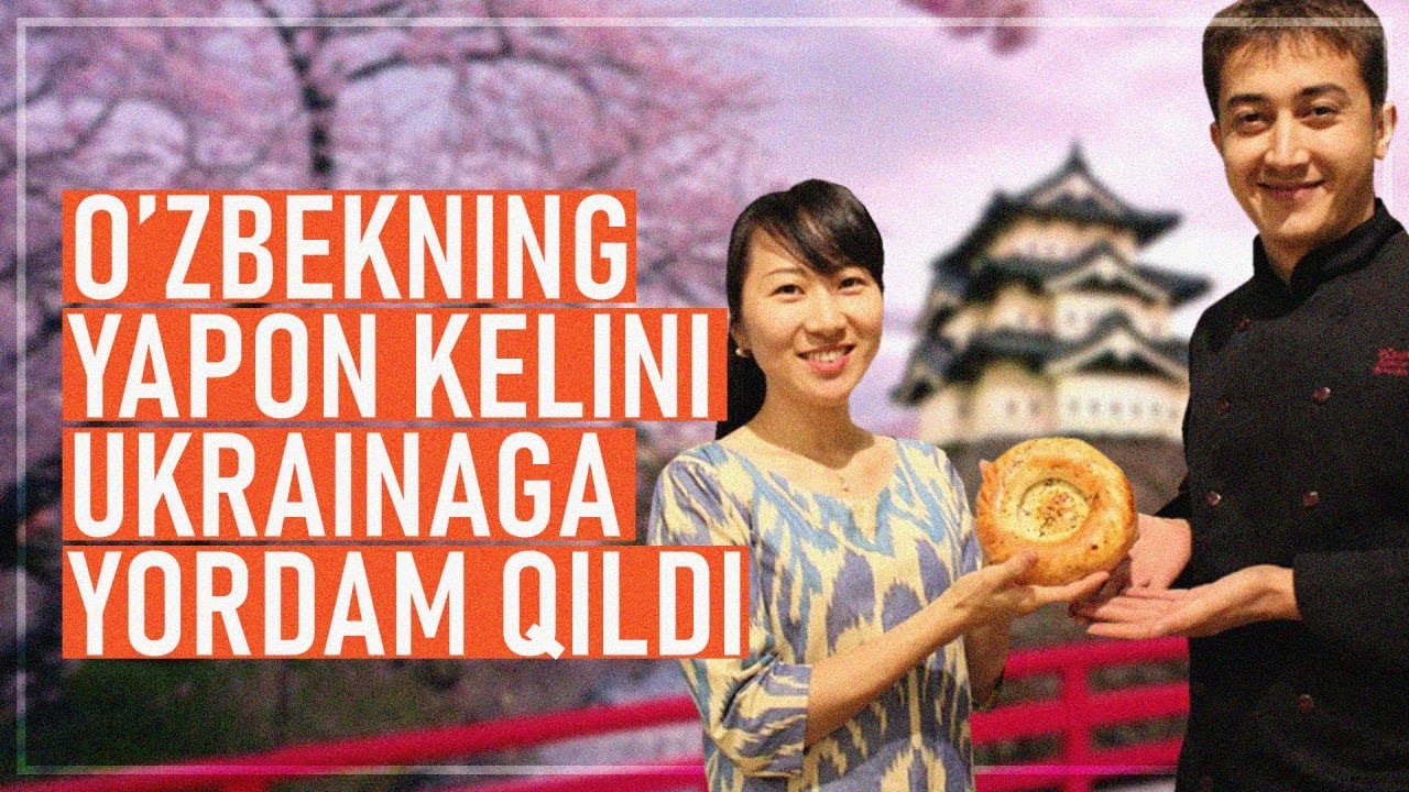 O‘zbekning yapon kelini Kaori ukrainaliklarga yordam uyushtirdi