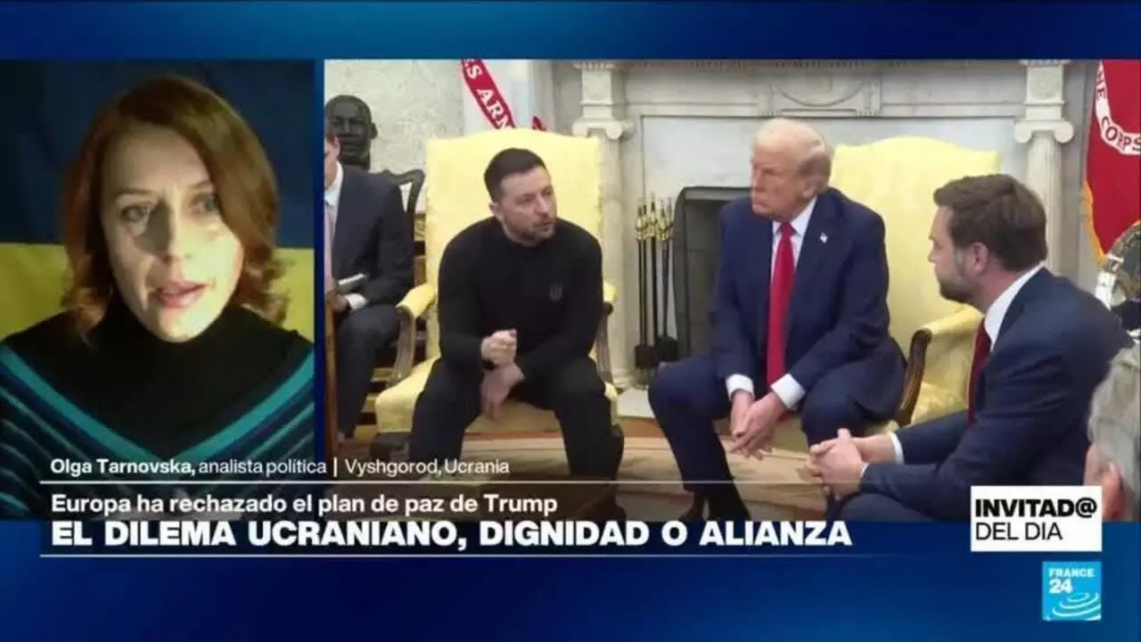 &iquest;Qu&eacute; har&aacute; Zelenski ante el plan de 28 puntos de Trump para Ucrania? &bull; FRANCE 24 Espa&ntilde;ol