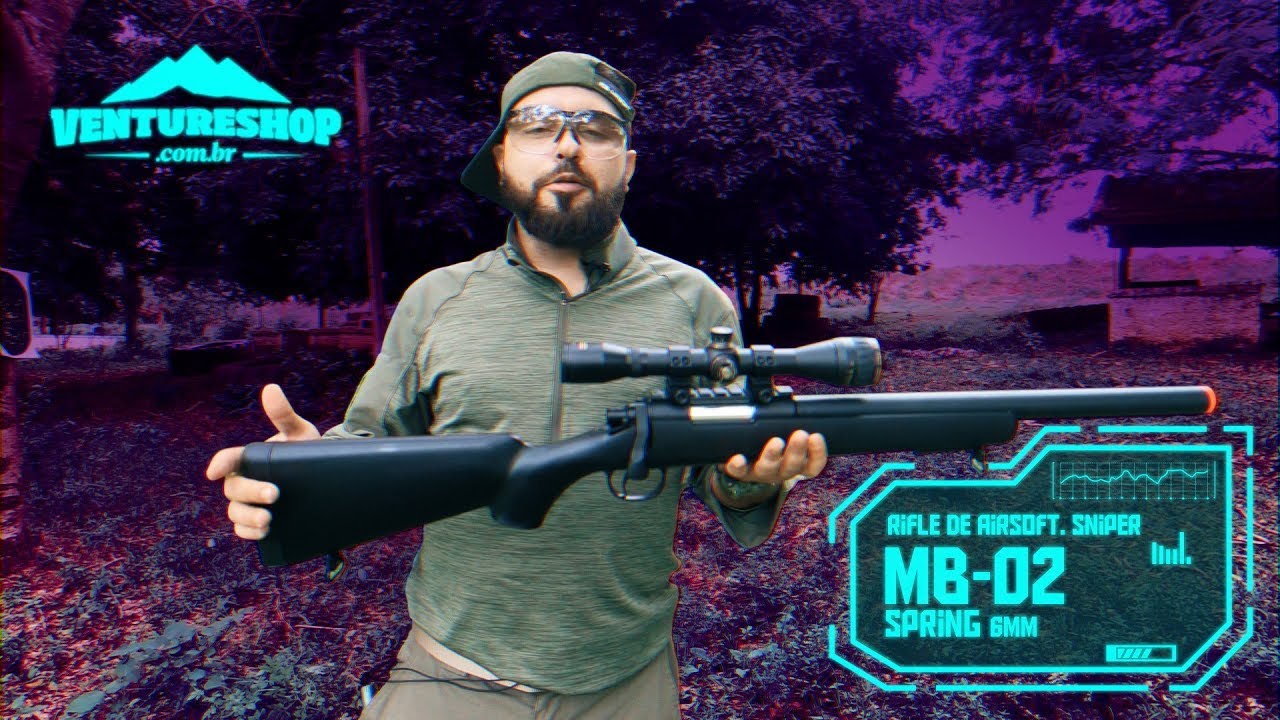 Review Teste Sniper de Airsoft MB-02, da Well - VentureShop