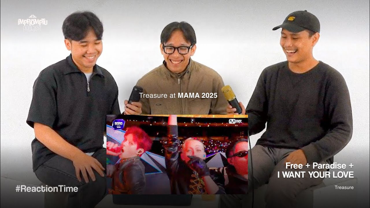 TREASURE - Free + PARADISE + I WANT YOUR LOVE (MAMA2025)