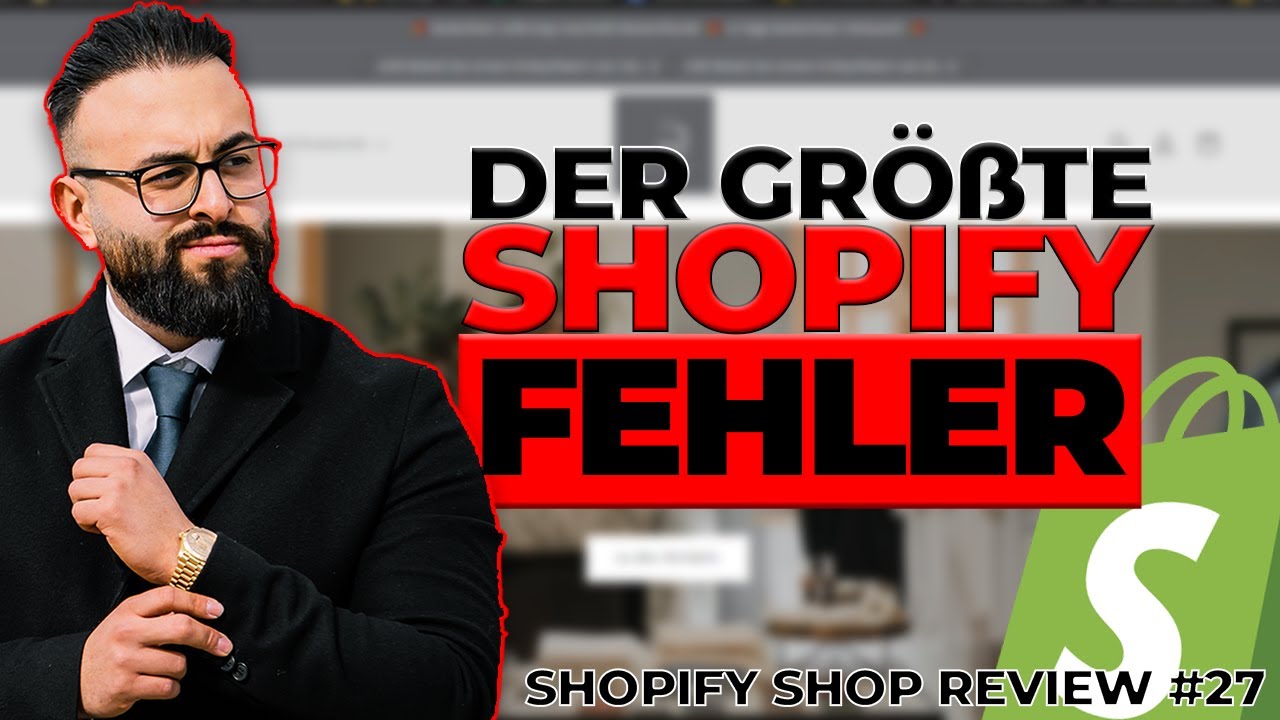 Warum 90% der Shopify Online Shops keine Ums&auml;tze machen | Apo&acute;s Shopreview #27