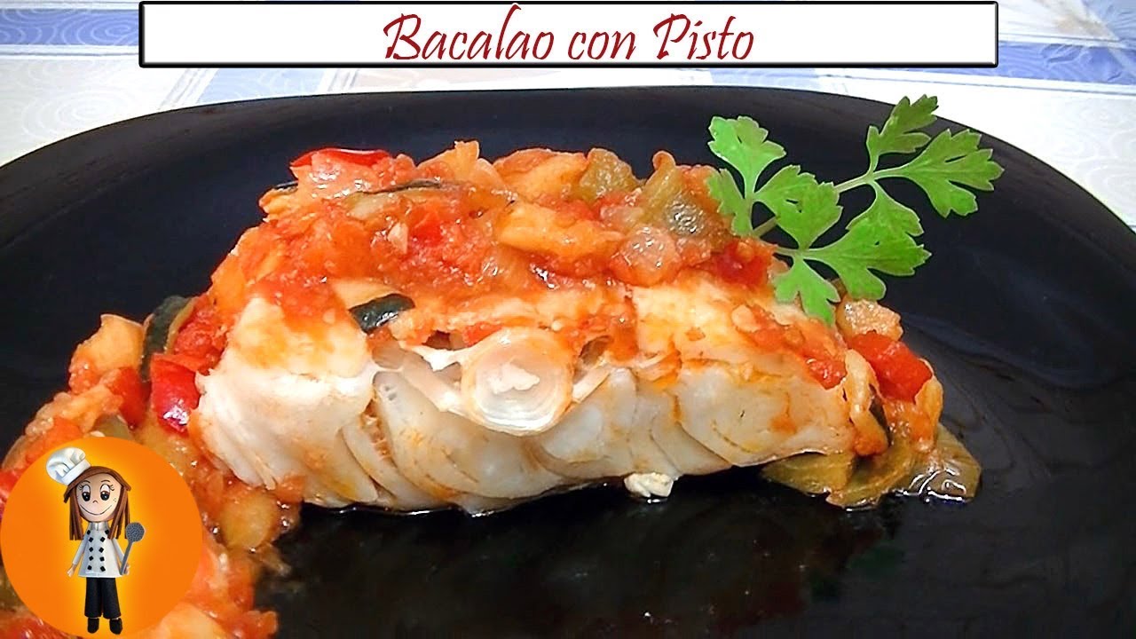 Bacalao con Pisto | Receta de Cocina en Familia