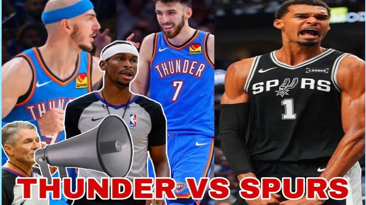 NBA CUP semifinals Thunder vs Spurs🙋#wrestling 